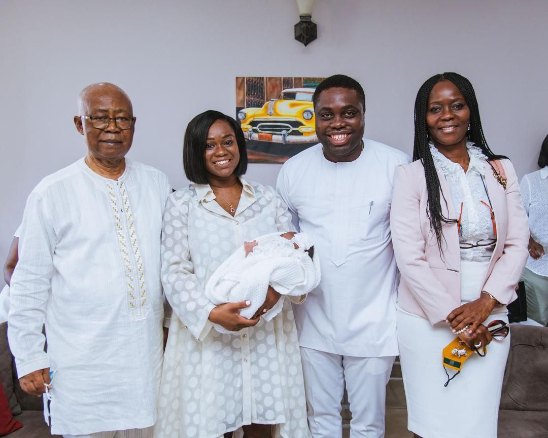 During a naming ceremony