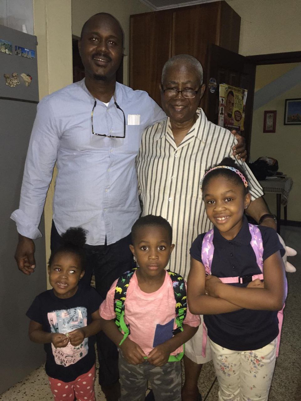 Grandpa and the little ones