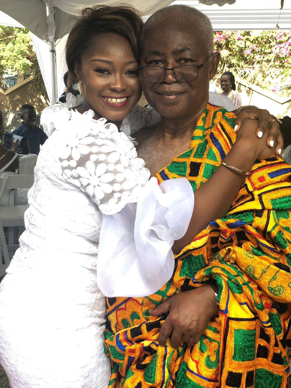 Happy moment with Mr. Krofah