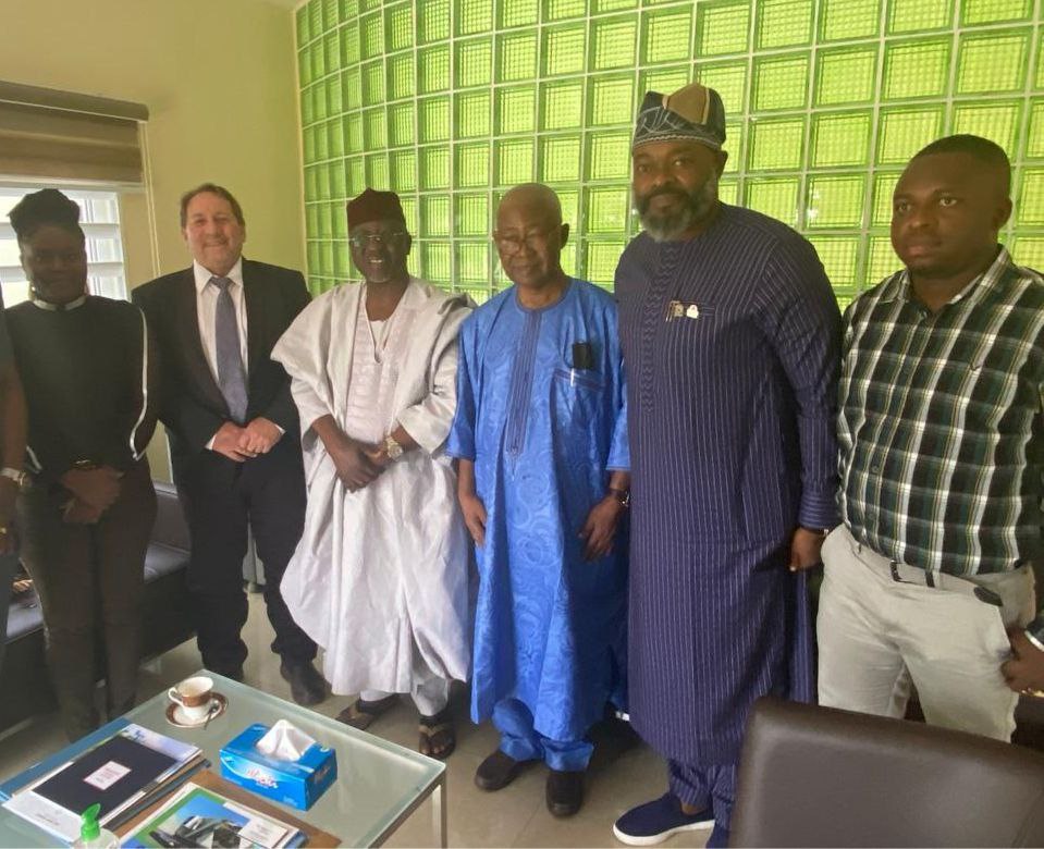 Mr. Krofah with distinguished associates