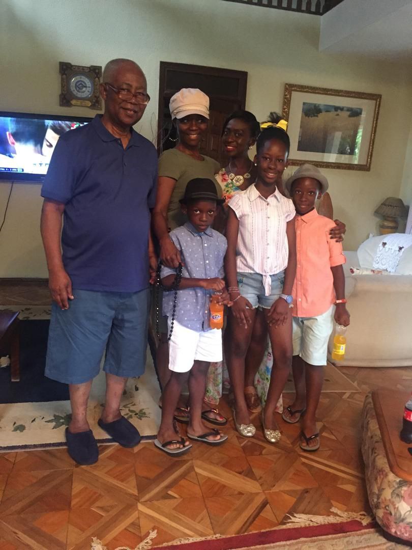 Grandpa's little crew