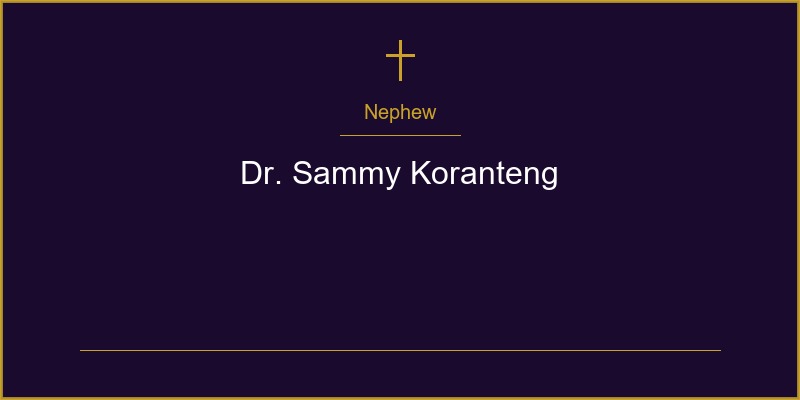 Dr. Sammy Koranteng